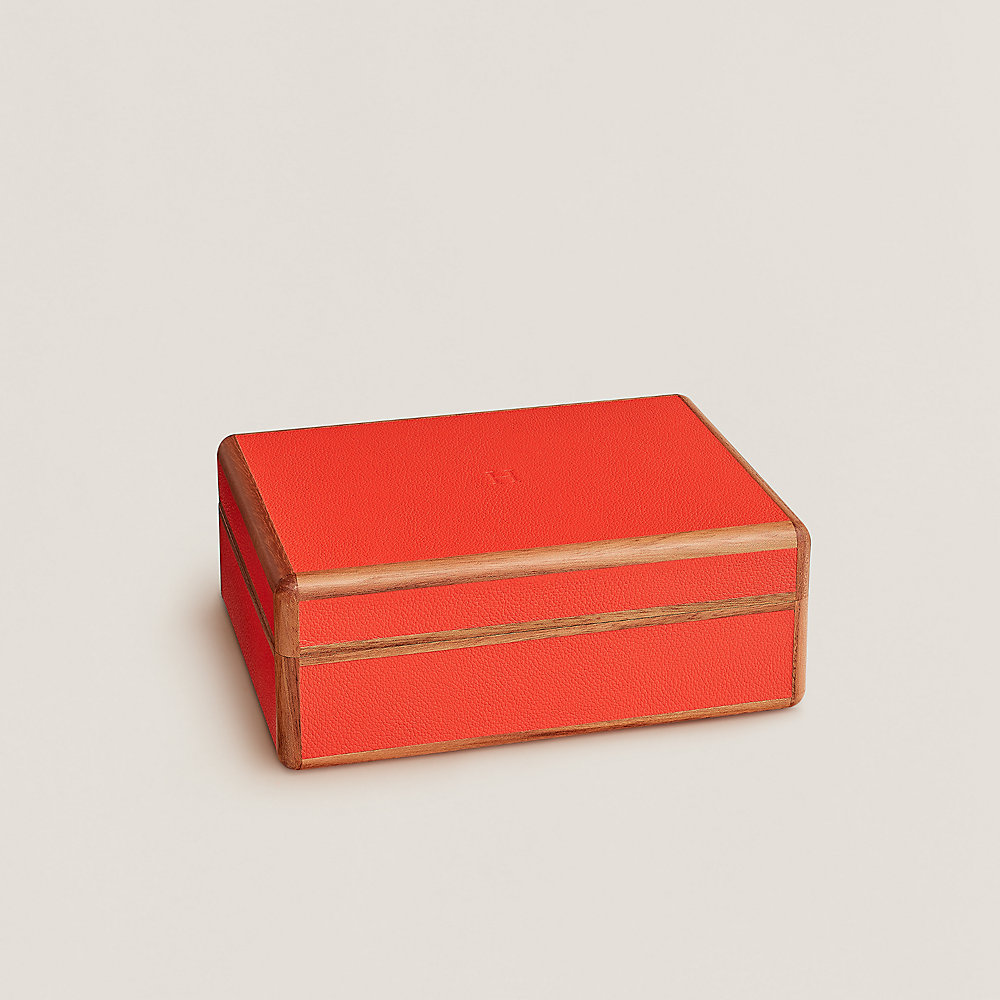 Amalthee ring box, small model | Hermès USA